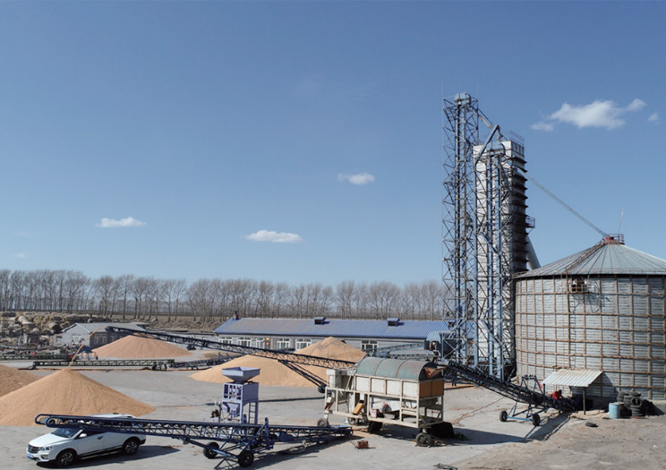 依安縣糧食烘干機秸稈捆燒熱風爐改造項目